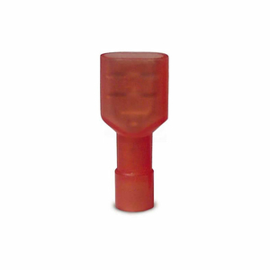 FULLY INSULATED DISCONNECT F, 22-16 AWG, RED, 250" TAB - 100 PK. by Gardner Bender FULLY INSULATED DISCONNECT F, 22-16 AWG, RED, 250" TAB - 100 PK. by Gardner Bender