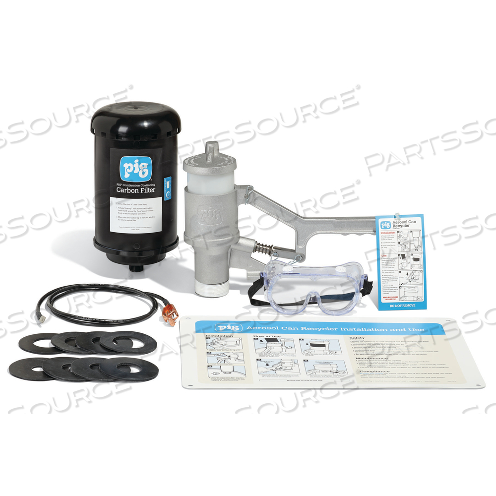 PIG AEROSOL SINGLE-CAN RECYCLER by New Pig Corporation