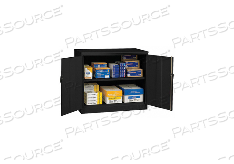SHELVING CABINET 42 H 48 W BLACK by Tennsco Corp. SHELVING CABINET 42 H 48 W BLACK by Tennsco Corp.