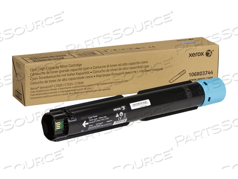 TONER CARTRIDGE, XEROX COMP VERSALINK C7020/C7025/C7030 CYAN 