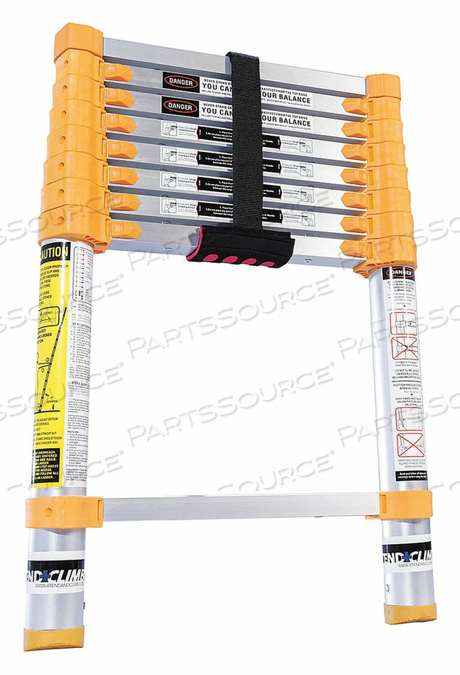 TELESCOPING LADDER EXTENDED 8 FT 6 H by Core Distribution, Inc.