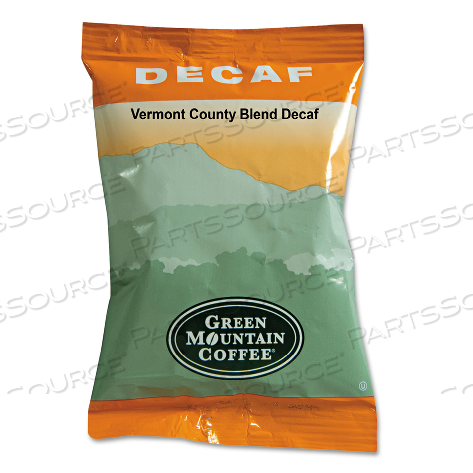 VERMONT COUNTRY BLEND DECAF COFFEE FRACTION PACKS, 2.2OZ by Green Mountain Coffee VERMONT COUNTRY BLEND DECAF COFFEE FRACTION PACKS, 2.2OZ by Green Mountain Coffee