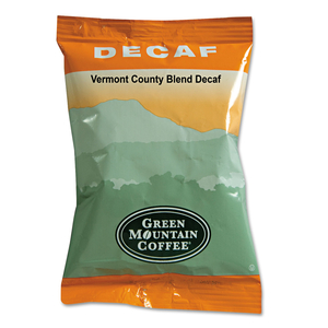 VERMONT COUNTRY BLEND DECAF COFFEE FRACTION PACKS, 2.2OZ, 50/CARTON by Green Mountain Coffee