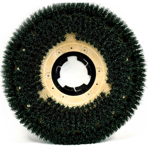 15" MAL-GRIT SCRUB GRIT BRUSH W/NP-9200 CLUTCH PLATE, GREEN by The Malish Corporation