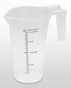 MEASURING CONTAINER FIXED SPOUT 250 ML by Funnel King