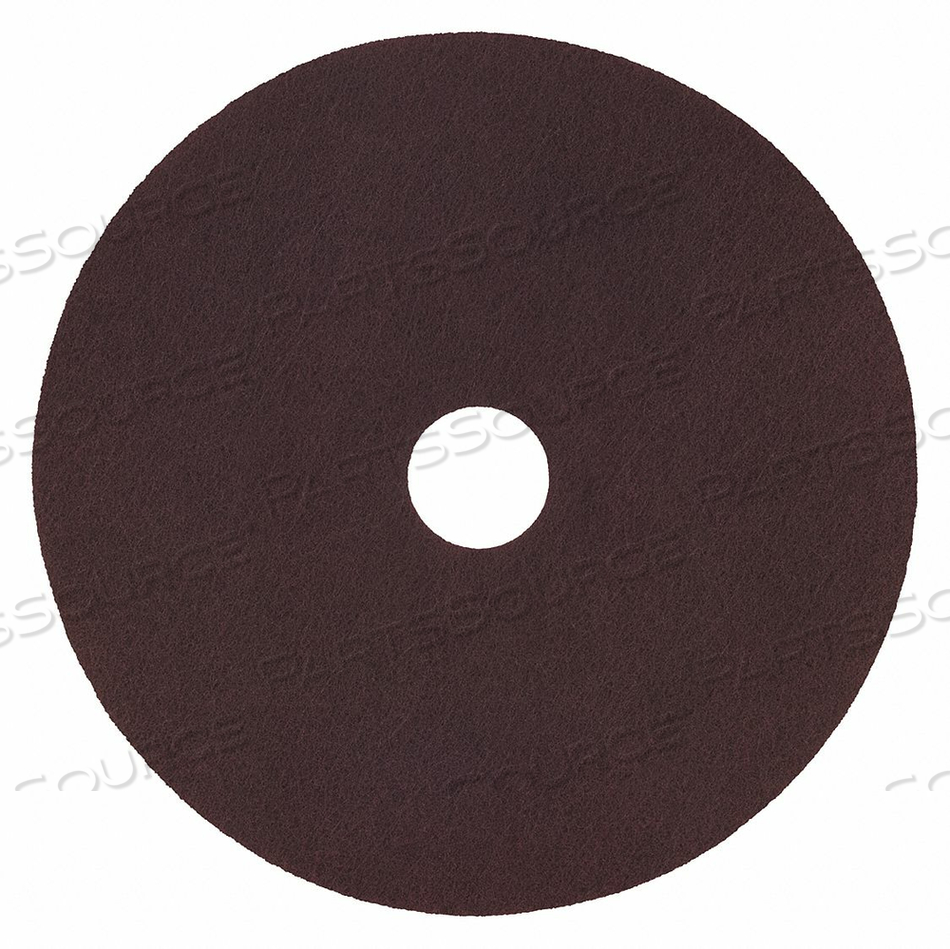 STRIPPING PAD, COLOR MAROON, DIAMETER 16 IN, MATERIAL NYLON, PRODUCT TYPE STRIPPING PAD, OVERALL LENGTH NOT APPLICABLE, OVERALL WIDTH NOT AP by Tough Guy