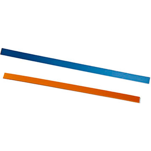 ORFIT PRECUT STRIPS, WIDE, 18" X 4/5" X 1/8", 5 PCS. GOLD & 5 PCS. ATOMIC BLUE, 10 PIECES/PK by Fabrication Enterprises ORFIT PRECUT STRIPS, WIDE, 18" X 4/5" X 1/8", 5 PCS. GOLD & 5 PCS. ATOMIC BLUE, 10 PIECES/PK by Fabrication Enterprises