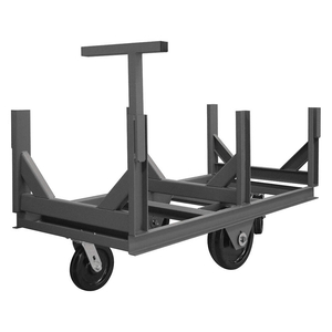 CRADLE-STYLE BAR & PIPE TRUCK, 5,000 LB LOAD CAPACITY, 15 1/2 IN DECK HT, PHENOLIC by Approved Vendor CRADLE-STYLE BAR & PIPE TRUCK, 5,000 LB LOAD CAPACITY, 15 1/2 IN DECK HT, PHENOLIC by Approved Vendor