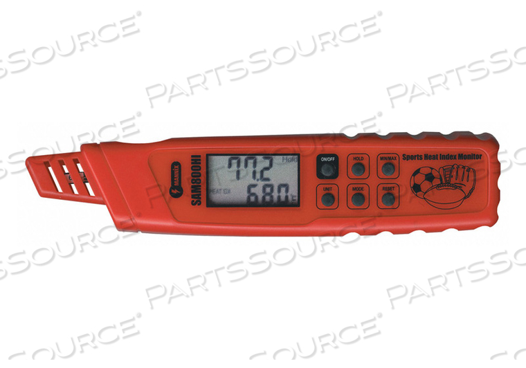 DIGITAL PCKT HEAT INDEX MONITOR 0-100PCT by General Tools & Instruments DIGITAL PCKT HEAT INDEX MONITOR 0-100PCT by General Tools & Instruments