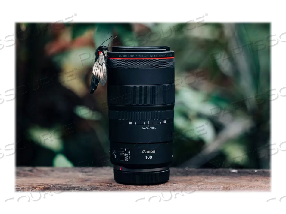 RF, MACRO LENS, 100 MM, F/2.8 L MACRO IS USM, RF, FOR EOS R3 by Canon (Consumer Electronics)