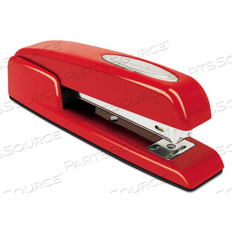 747 BUSINESS FULL STRIP DESK STAPLER, 25-SHEET CAPACITY, RIO RED by Swingline GBC