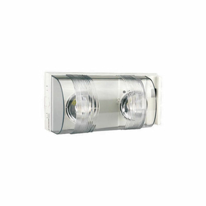 ESCORT EMERGENCY LIGHT - 6V, 2- 4W LED MR16 LAMPS, W/ DIAGNOSTICS by Thomas & Betts