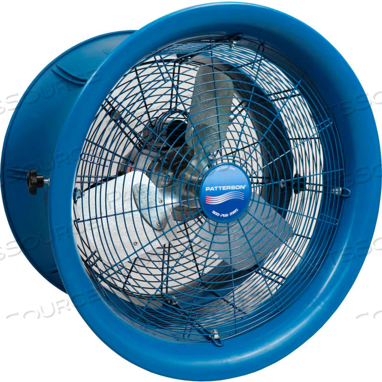 HIGH VELOCITY FAN, 14", 115V, 1 PH W/ YOKE MOUNT by Patterson Fan Company, Inc. HIGH VELOCITY FAN, 14", 115V, 1 PH W/ YOKE MOUNT by Patterson Fan Company, Inc.