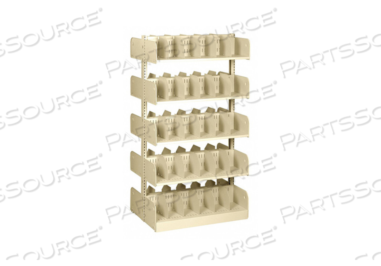 DIVIDER SHELF DOUBLE 10. SHELVES 24 IN by Estey