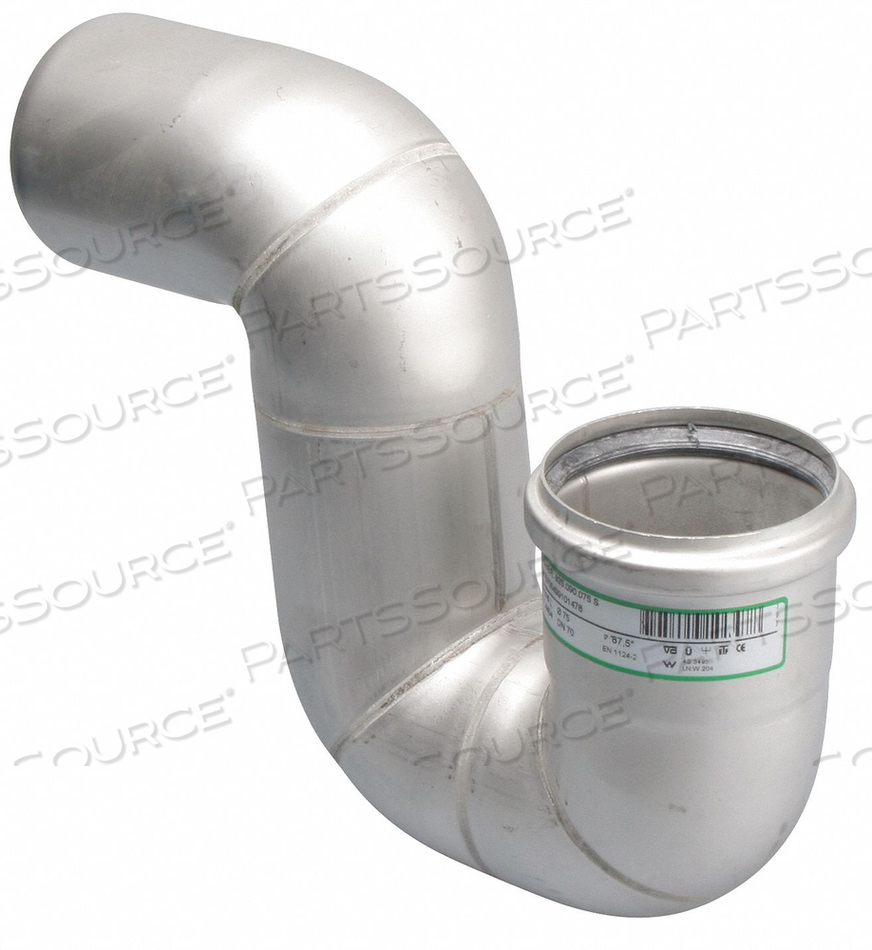 P TRAP STAINLESS STEEL 2 IN by Blucher