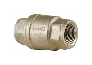 SPRING CHECK VALVE 316 SS 1-1/4 FNPT by Bonomi