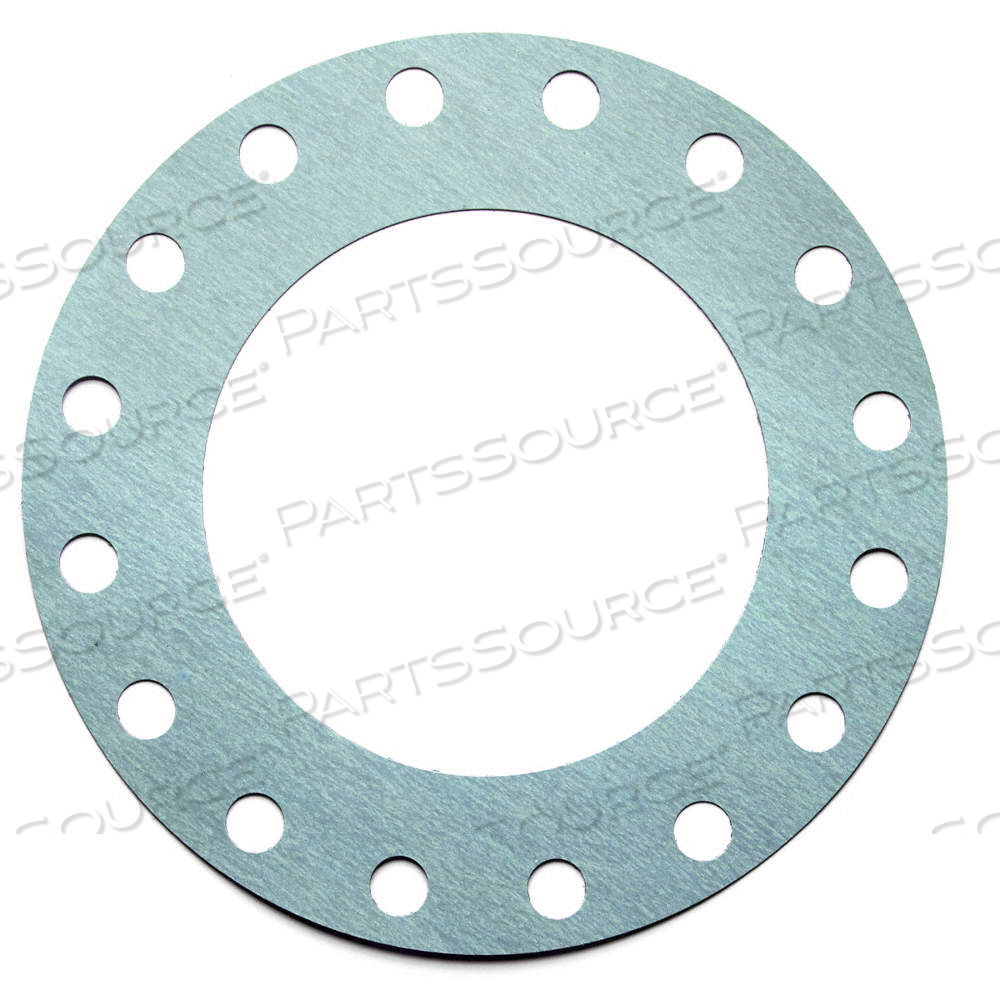FULL FACE FLANGE GASKET, CLASS 150, ARAMID, BUNA-N BINDER, FOR 16 IN PIPE, BLUE by USA Sealing, Inc