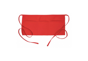 APRON 3-POCKET WAIST F9 RED by Fame Fabrics