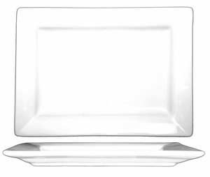 PLATTER 8X5-7/8 BRIGHT WHITE PK36 by ITI PLATTER 8X5-7/8 BRIGHT WHITE PK36 by ITI
