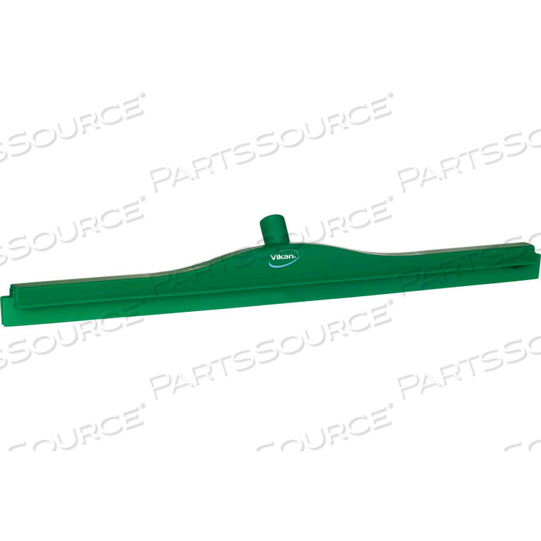 VIKAN 28" DOUBLE BLADE ULTRA HYGIENE SQUEEGEE, GREEN 