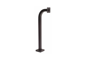 CURB HEIGHT PEDESTAL 36 H STEEL BLACK by Pedestal PRO
