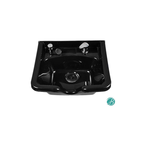 CAMDEN SHAMPOO BOWL SALON SINK - ABS PLASTIC - BLACK by Ayc Group