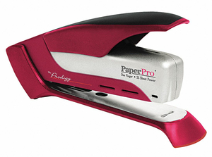 STAPLER 25 SHEET RED/SILVER by PaperPro