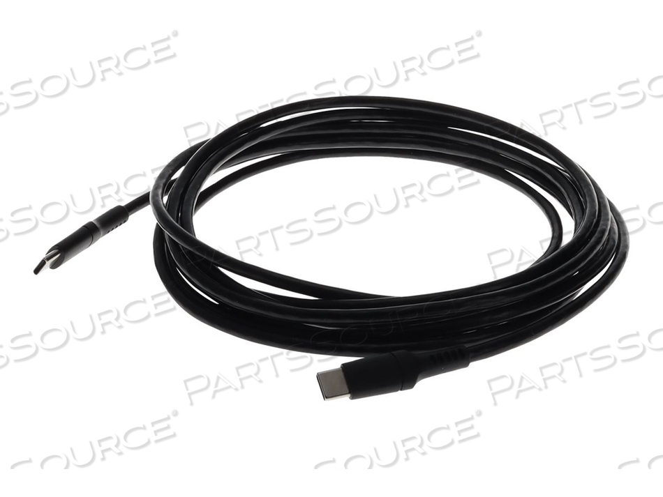 ADDON, USB CABLE, USB-C (M) TO USB-C (M), USB 2.0, 10 FT, BLACK by ADDON ADDON, USB CABLE, USB-C (M) TO USB-C (M), USB 2.0, 10 FT, BLACK by ADDON