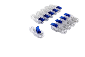 CLEAR TAB SNAP SURELOCK ECG ADAPTER CLIP by AirLife (aka SunMed Group, LLC)