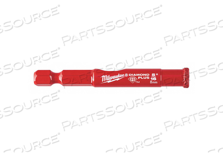 HOLE SAW DIAMOND GRIT 5/16 IN DIA. by Milwaukee Electric Tools HOLE SAW DIAMOND GRIT 5/16 IN DIA. by Milwaukee Electric Tools