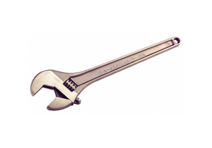 ADJ. WRENCH NONSPARK 15 1-11/16 NATURAL by Ampco Safety Tools ADJ. WRENCH NONSPARK 15 1-11/16 NATURAL by Ampco Safety Tools