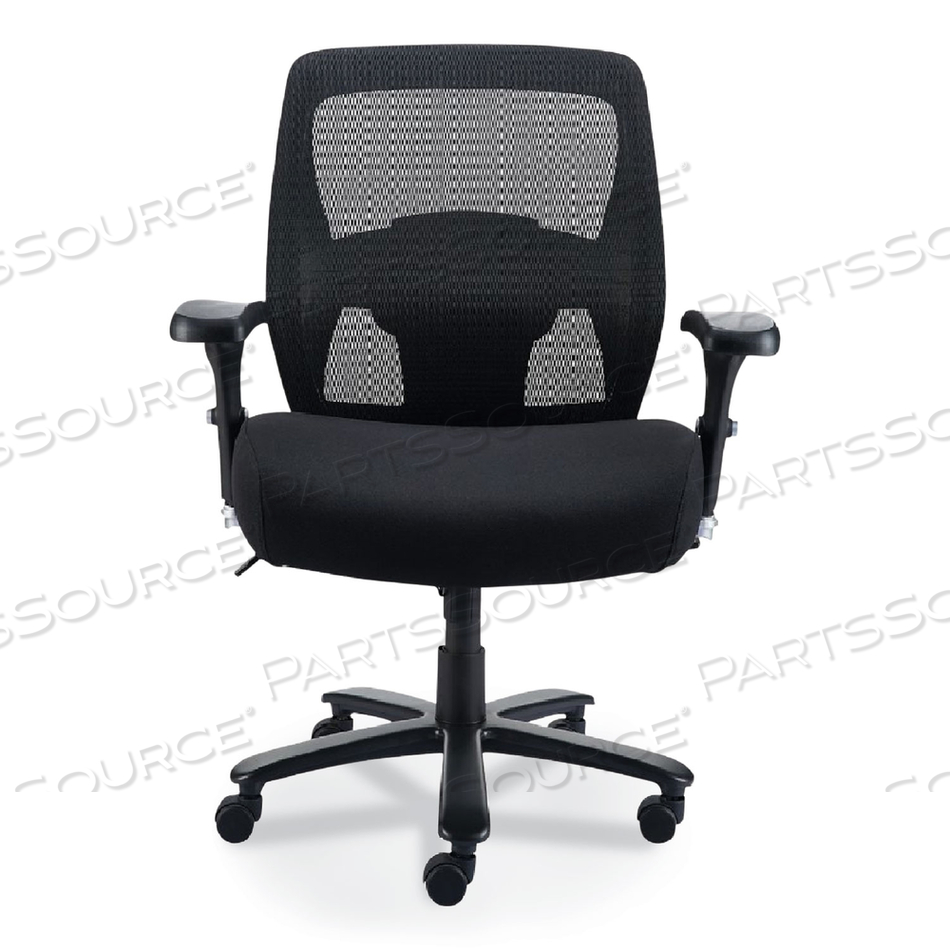 ALERA FASENY SERIES BIG AND TALL MANAGER CHAIR, SUPPORTS UP TO 400 LBS, 17.48" TO 21.73" SEAT HEIGHT, BLACK SEAT/BACK/BASE by Alera