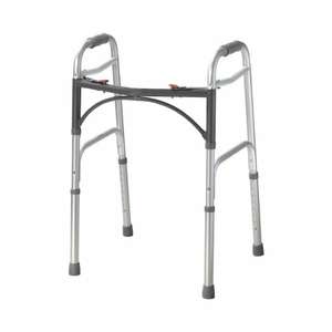 FOLDING WALKER, 25 - 32 IN., SILVER, 350 LBS. CAPACITY, ALUMINUM by McKesson