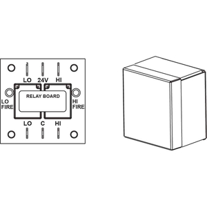 TWO STAGE THERMOSTAT RELAY KIT FOR GLASS INFRARED PATIO HEATERS by Sunstar Heating Products Inc