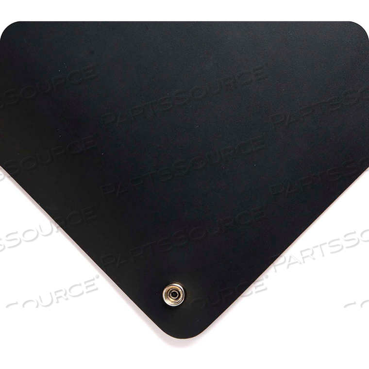 WEARWELL ELECTRICALLY CONDUCTIVE SMOOTH MAT 3/32" THICK 3' X 75' BLACK by Tennesee Mat Co