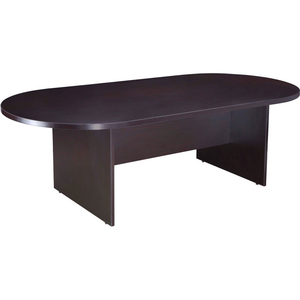 95"W X 43"D RACETRACK CONFERENCE TABLE - MOCHA by Boss