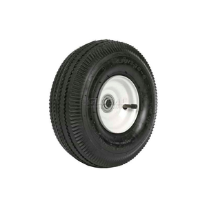 410/350-4 10" SAWTOOTH TREAD PNEUMATIC WHEEL ASSEMBLY by Martin Wheel Co.