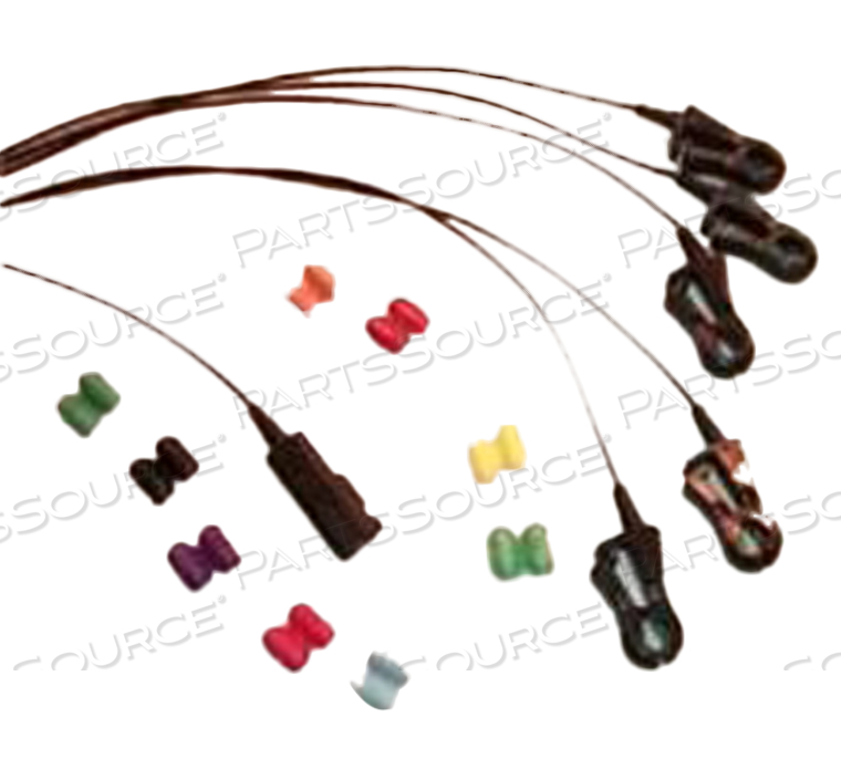 5 LEAD GRABBER/RADIOTRANSLUCENT PRUCKA ECG LEADWIRE SET 