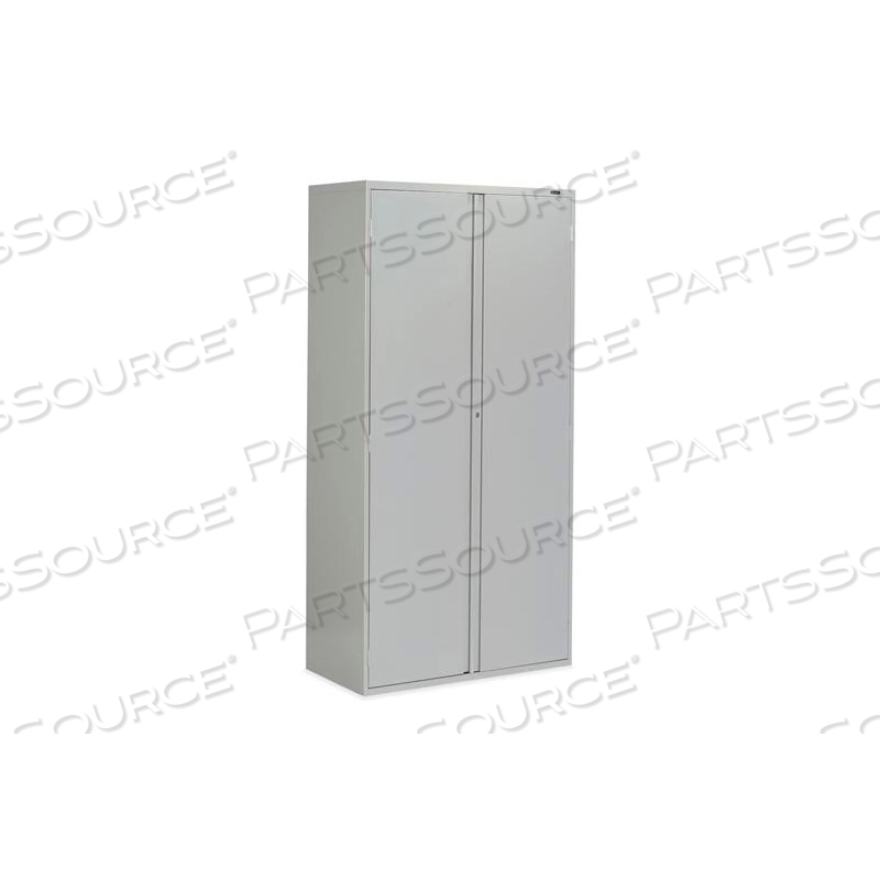 9300 SERIES STORAGE CABINET, RECESSED HANDLE, 36"WX18"DX72"H, GRAY, ASSEMBLED by Approved Vendor 9300 SERIES STORAGE CABINET, RECESSED HANDLE, 36"WX18"DX72"H, GRAY, ASSEMBLED by Approved Vendor