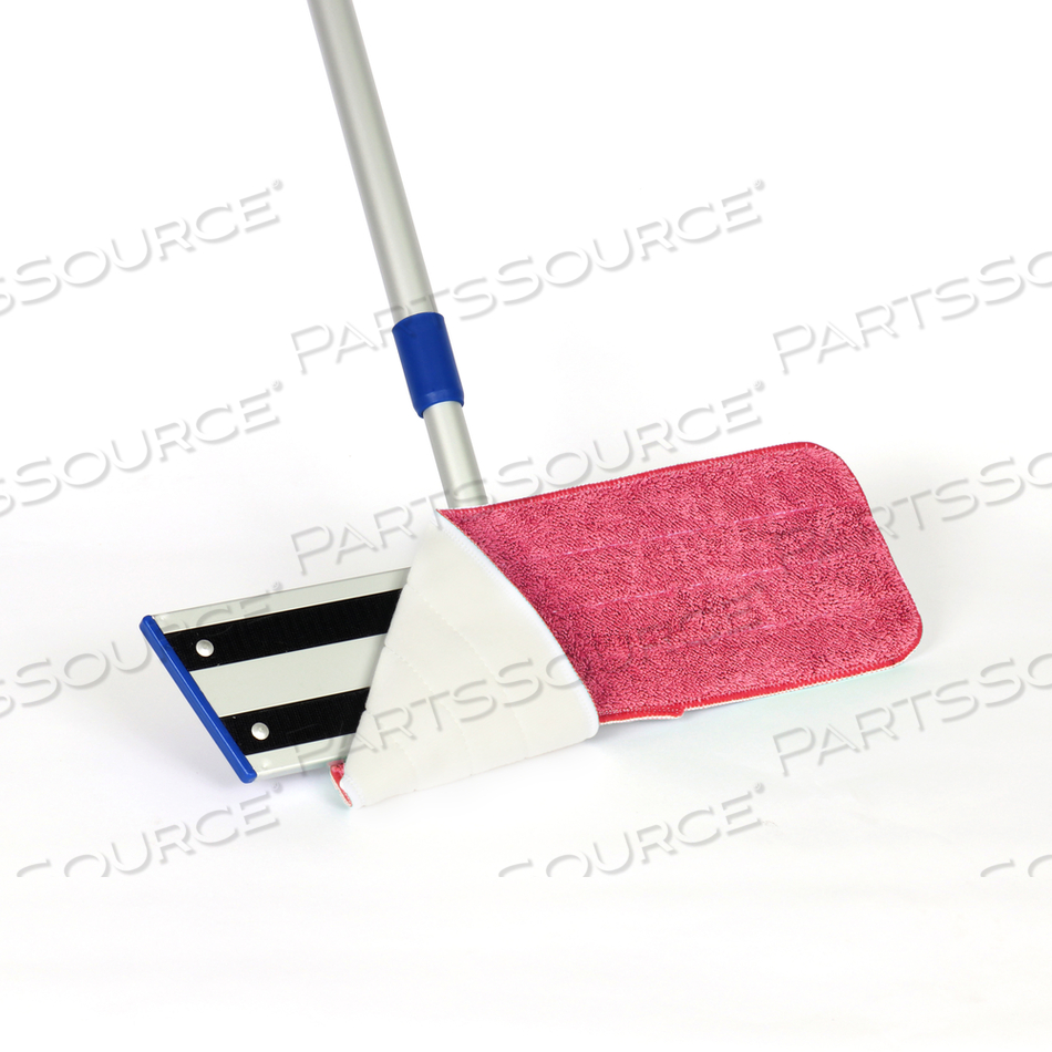 MICROFIBER FLAT WET MOP - 24" RED by Monarch Brands Inc.