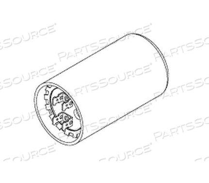 CAPACITOR, 41 TO 53 UF, 330 VAC, 1.81 IN DIA, 3.38 IN, DUAL 0.25 IN TABS 