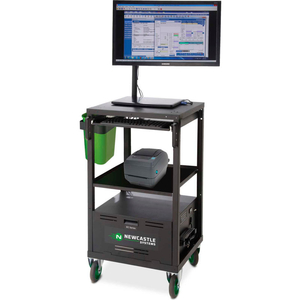 EC SERIES ECOCART MOBILE POWERED LAPTOP CART WITH 40AH BATTERY by New Castle Systems EC SERIES ECOCART MOBILE POWERED LAPTOP CART WITH 40AH BATTERY by New Castle Systems