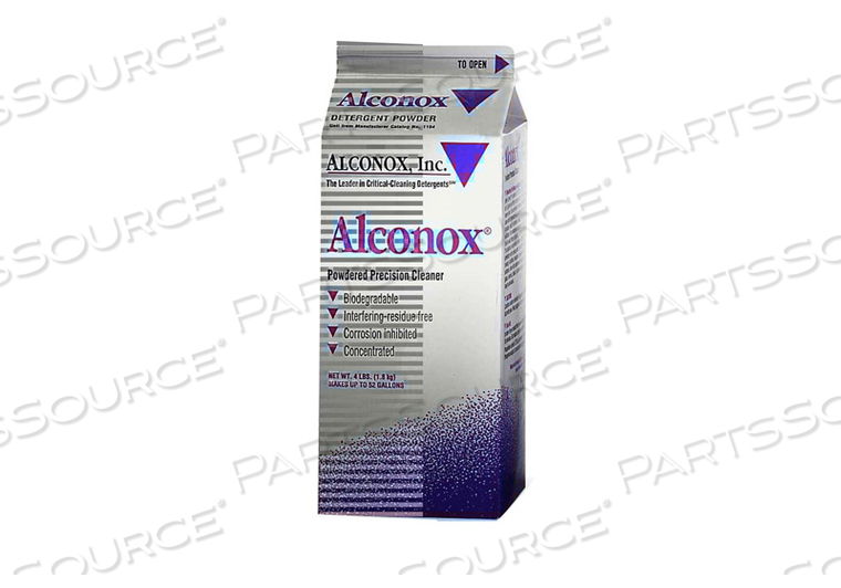 4LB ALCONOX 1104-1 POWDERED PRECISION CLEANER by Cole-Parmer Instrument Company 4LB ALCONOX 1104-1 POWDERED PRECISION CLEANER by Cole-Parmer Instrument Company