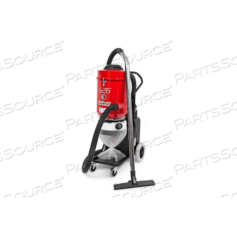 ERMATOR S26 HEPA VACUUM - 5 GALLON CAP. 