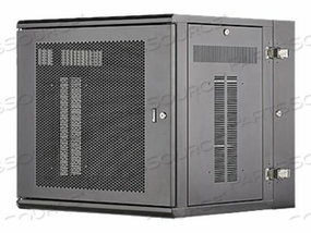 PANZONE WM CAB PERFORAT FRONT DOOR BLK by Panduit