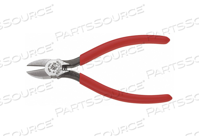 DIAGONAL CUTTING PLIERS, TAPERED NOSE, SPRING-LOADED, 6 IN by Klein Tools