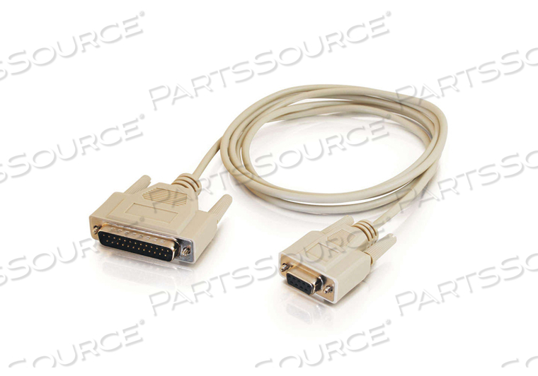 6FT DB25M TO DB9F NULL MODEM CBL by Legrand AV (C2G)