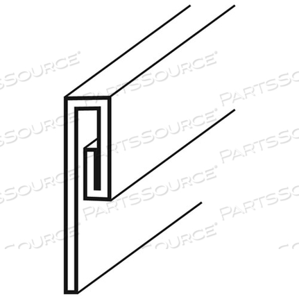 CAP STRIP (7 FT, S/S) 