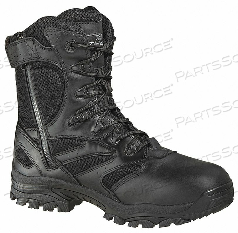 BOOTS 5-1/2W BLACK SIDE ZIPPER PR by Thorogood