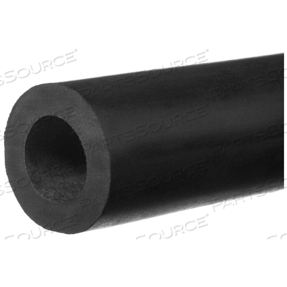 TUBING, EPDM, 10 MM ID, 16 MM OD, 5 FT LG, BLACK, POLYESTER BRAID by Approved Vendor